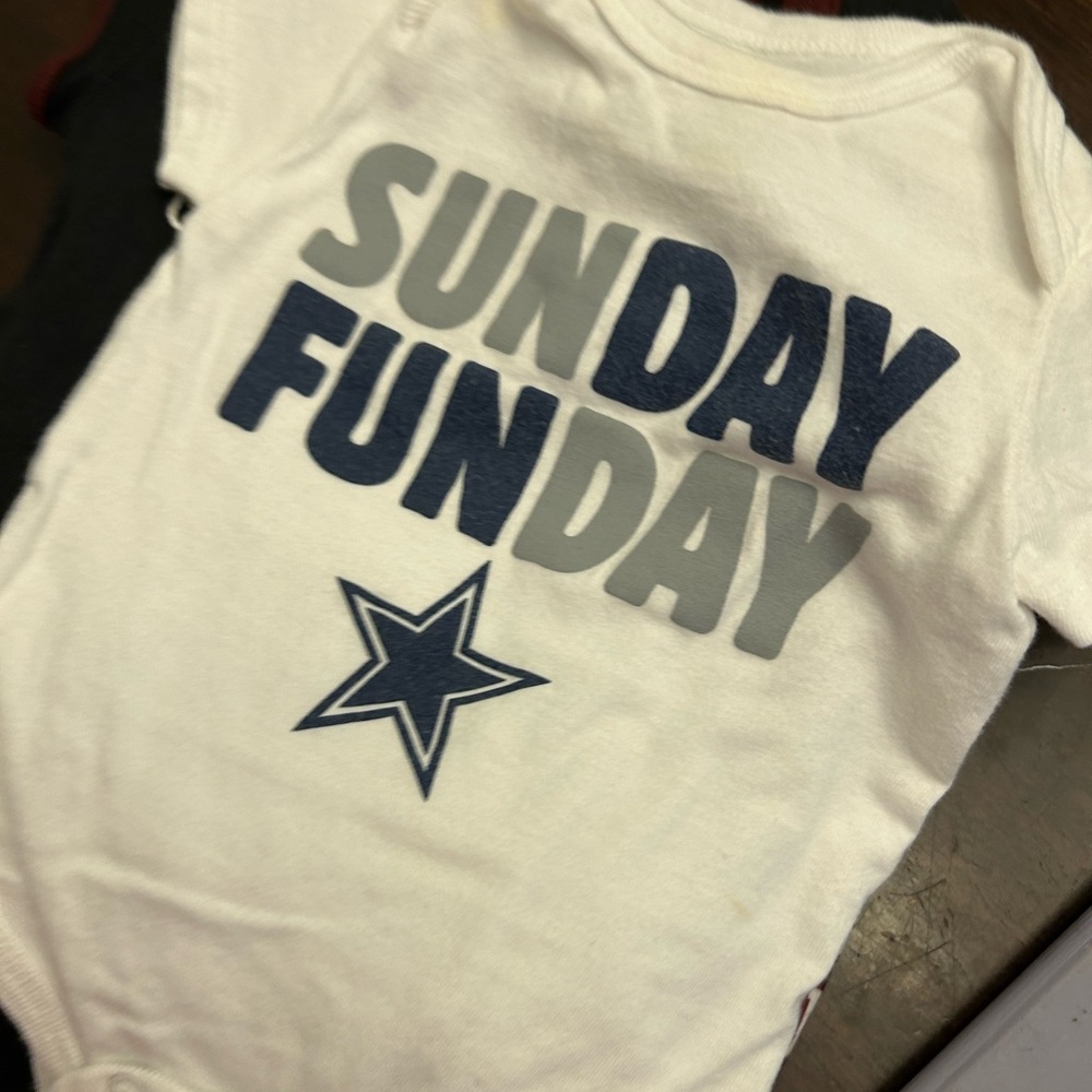Dallas Cowboys onesie